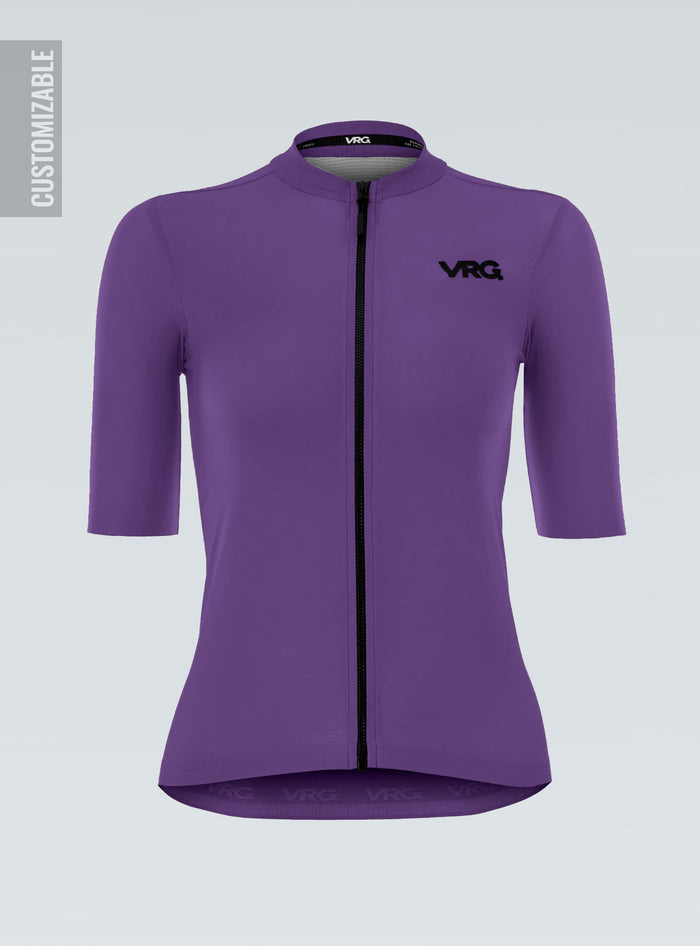 138 MFU Custom VRG Purple Short Sleeve Jersey