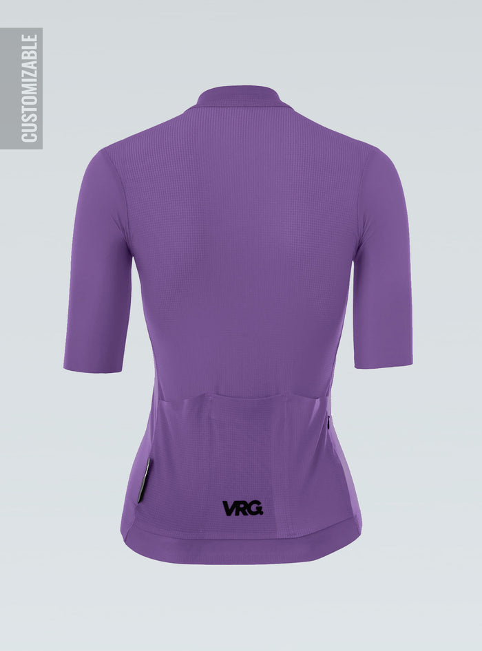 138 MFU Custom VRG Purple Short Sleeve Jersey