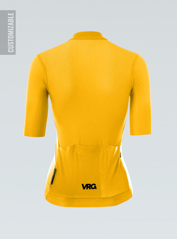 138 MFU Custom VRG Yellow Short Sleeve Jersey