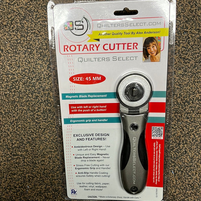45 mm Rotary Cutter Quilters Select Bernina Jeff Sewing Machine Tools Supplies Accessories