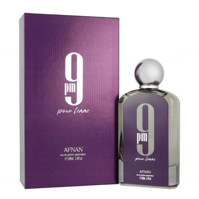 9 AM Purple by Afnan  for Women 3.4 oz EDP Spray