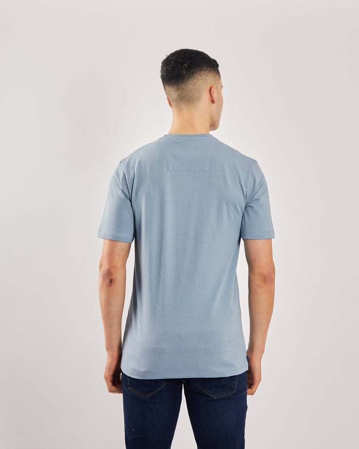 Adams Tee Pebble Blue