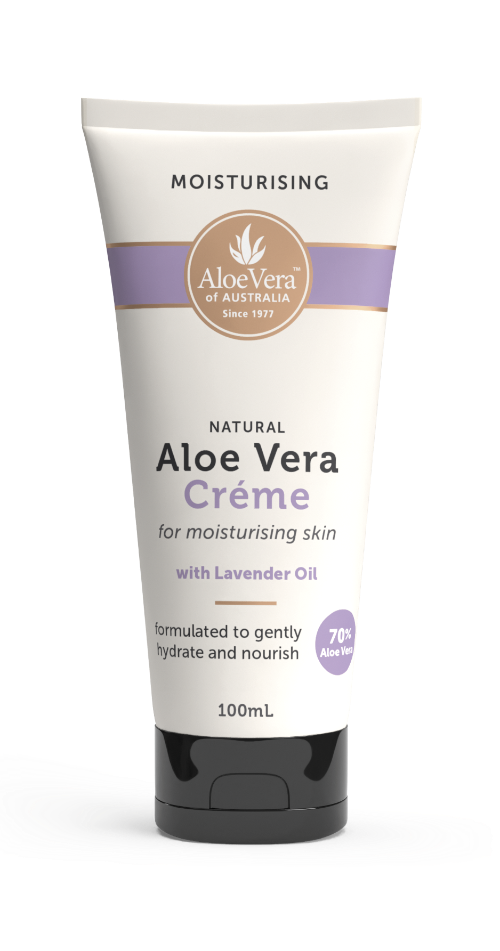 Aloe Vera Moisturising Creme with Lavender Tube - 100ml