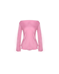ANDIE SATIN BLOUSE CANDY