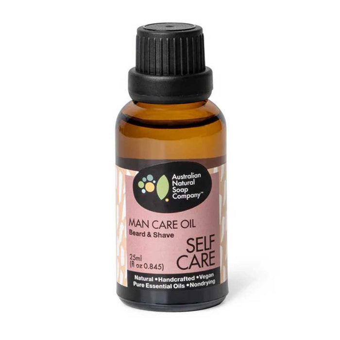 ANSC Man Care Beard, Grooming & Shave Oil - 25ml - L'Organic