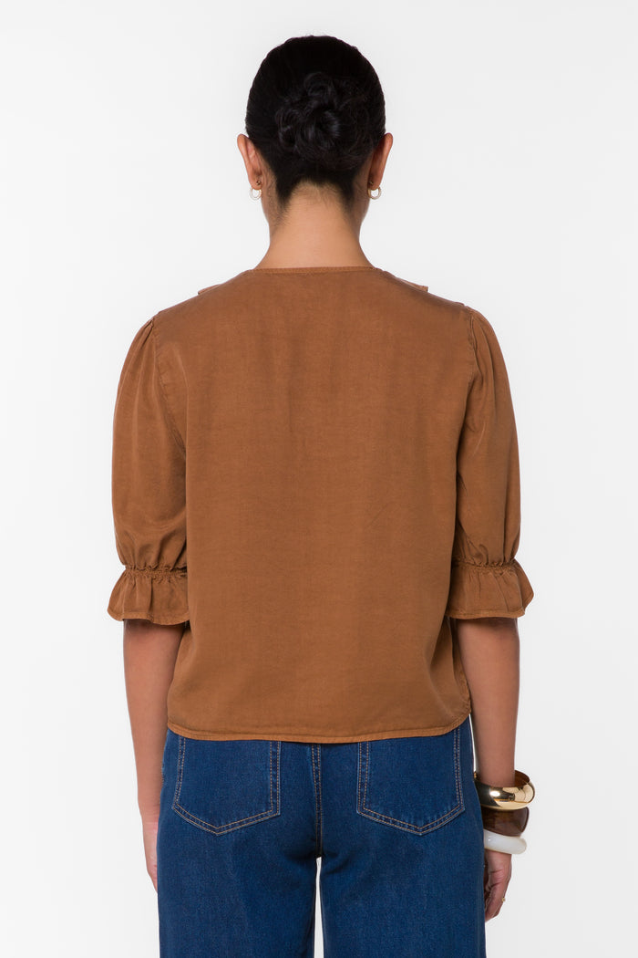 Anthea Brown Blouse