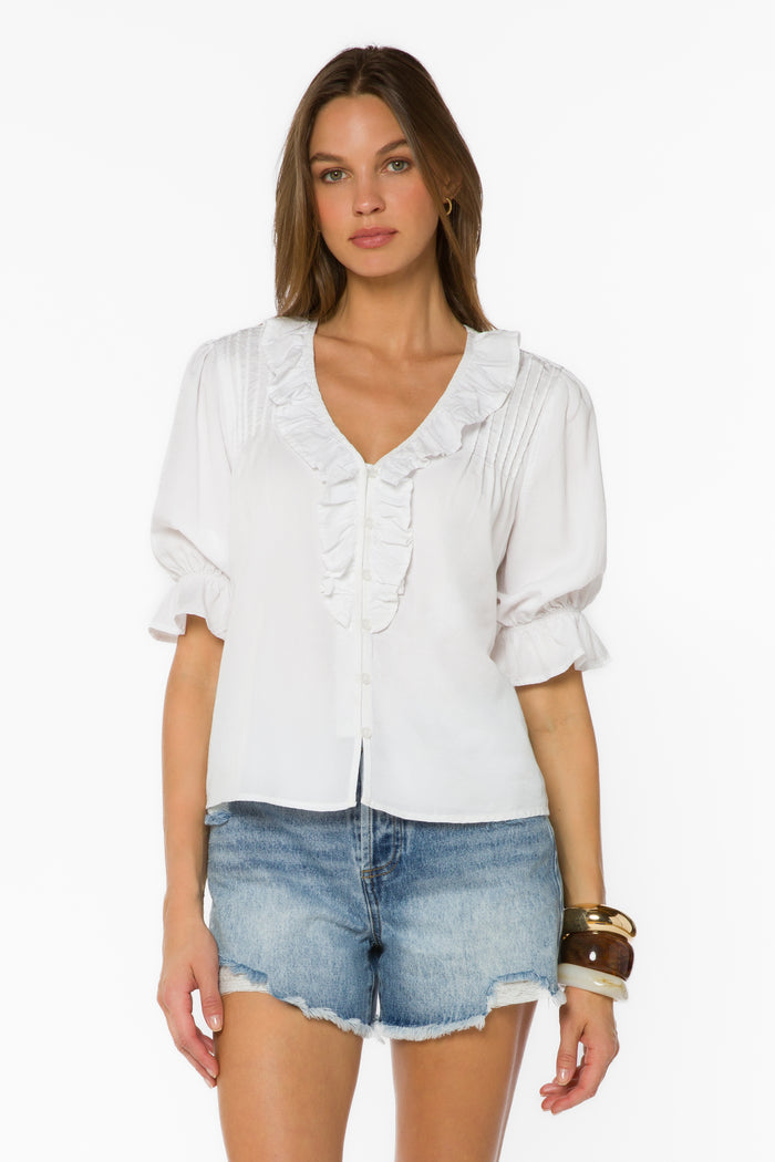 Anthea White Blouse