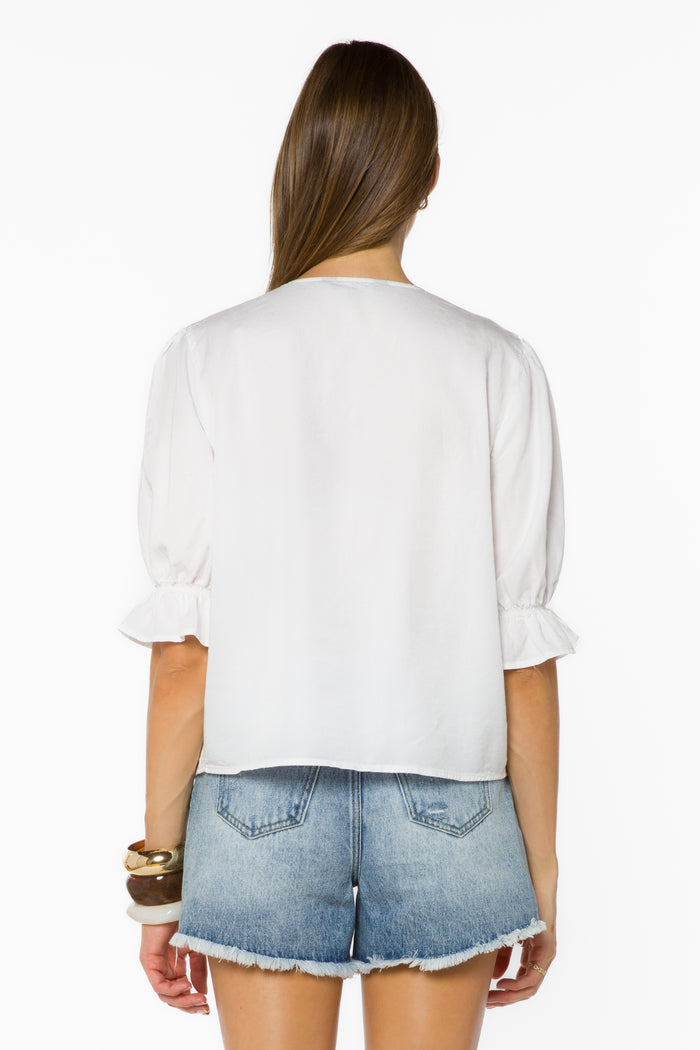Anthea White Blouse