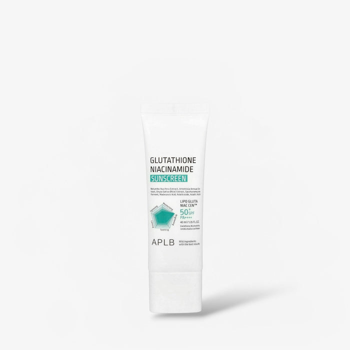 APLB Glutathione Niacinamide Sunscreen 40ml واقي الشمس APLB جلوتاثيون نياسيناميد - Princess Cosmetics Qatar