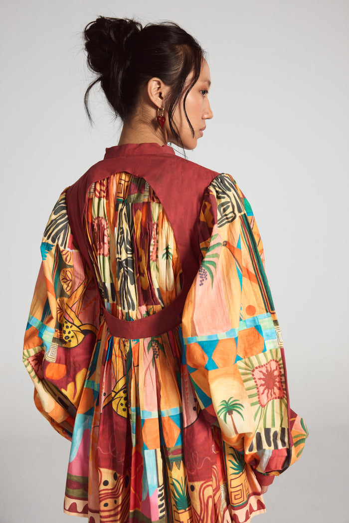 AREL ARTISTIC SHORT DRESS
