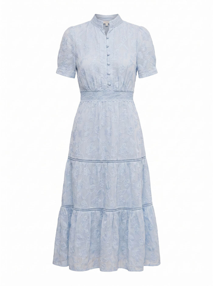 Athena Short Sleeve Midi Dress Forever New