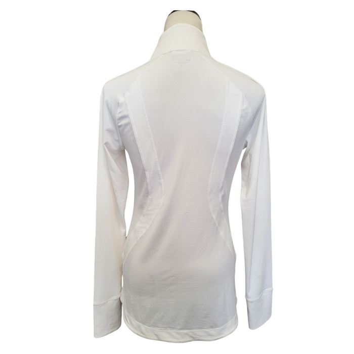 Athleta White Full Zip Women's Running Jacket Size S Tall MSP$129