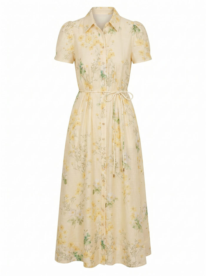Avery Short Sleeve Seam Detail Midi Dress Forever New