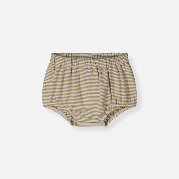 Baby Cotton Bloomer - Woody/Cream
