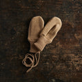 Baby & Kids Boiled Merino Wool Mittens - Caramel