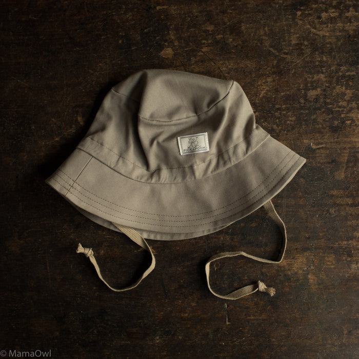 Baby & Kids Cotton Bucket Hat - Taupe