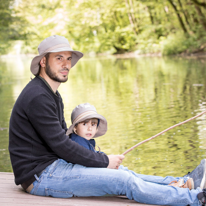 Baby & Kids Linen Olaf Sun Hat - Oat