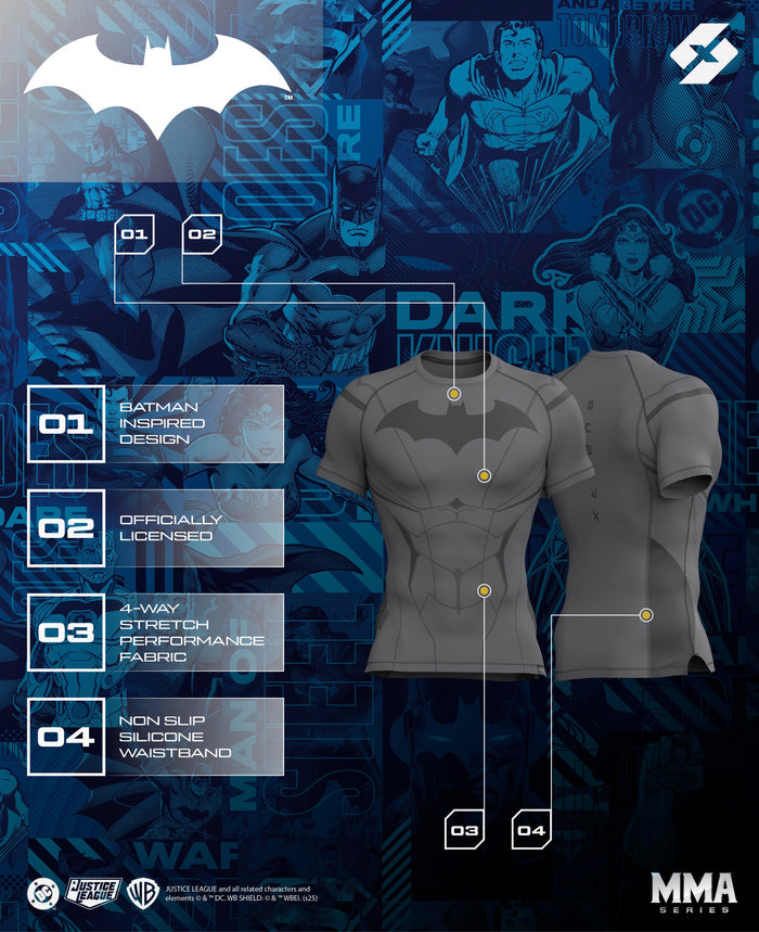 BATMAN Compression Short Sleeve