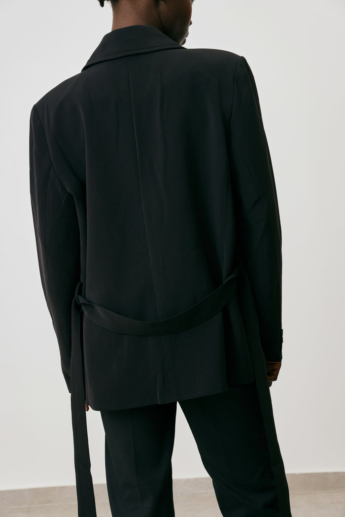 Belted Pocket Jacket