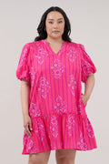 Berke Shift Mini Dress Freesia Curve