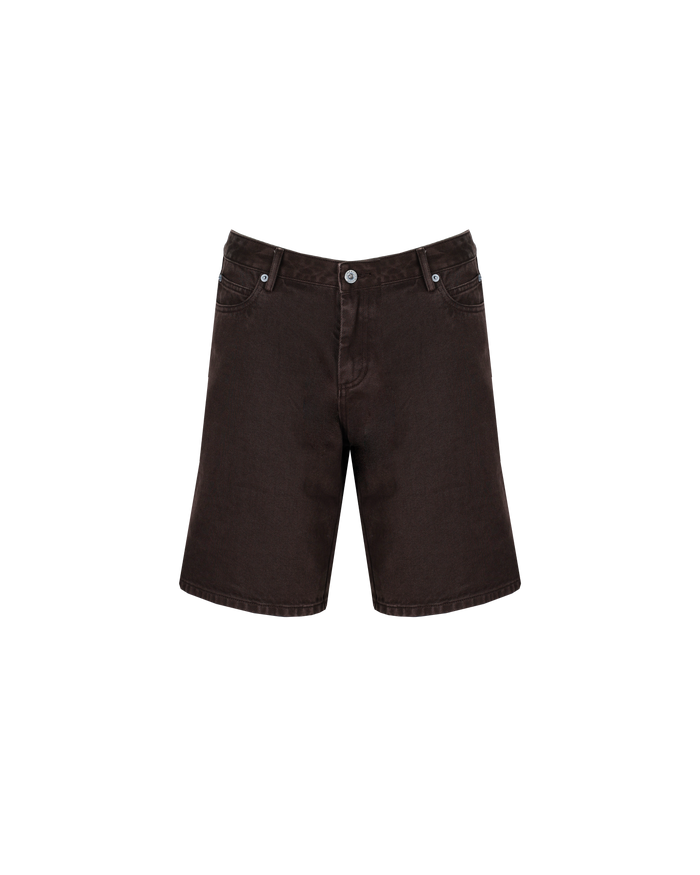 BLINK DENIM SHORT BROWN