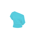 BODE BATWING SHORT SLEEVE TOP AQUA