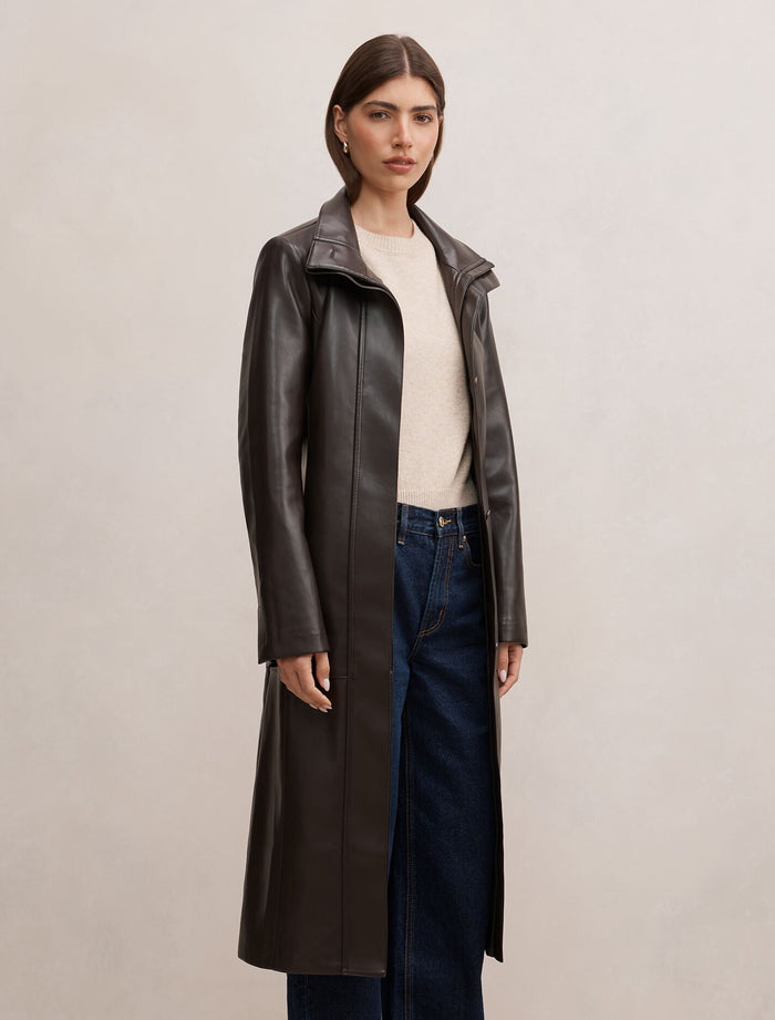 Bonnie Pu Funnel Trench Coat Forever New
