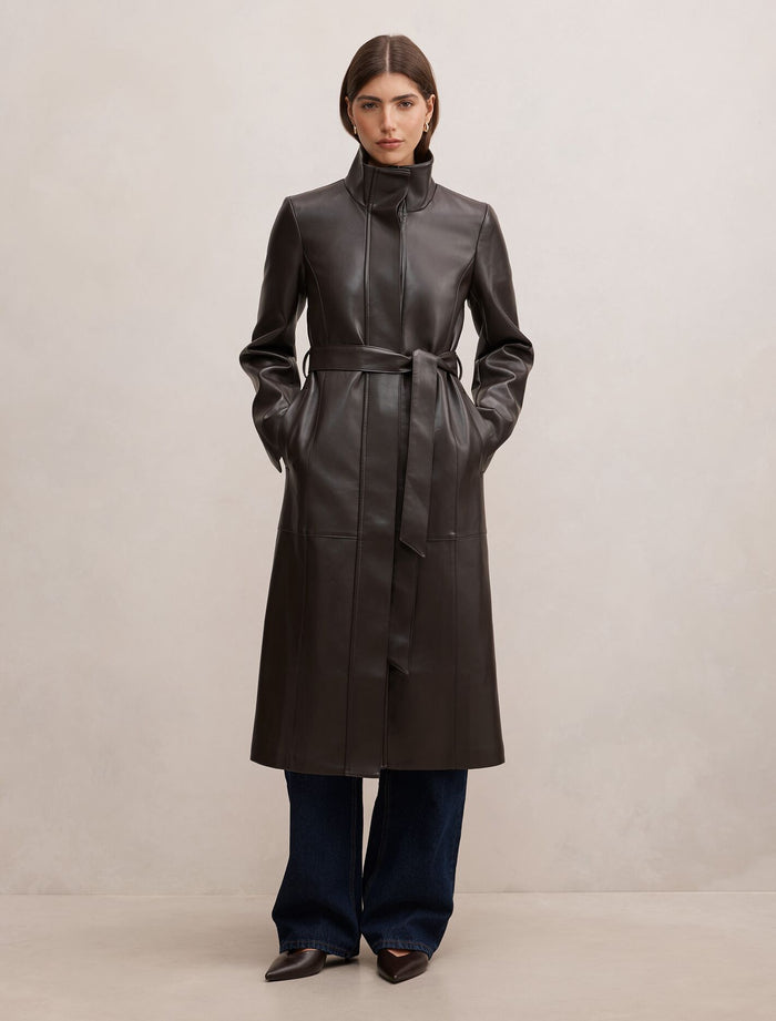 Bonnie Pu Funnel Trench Coat Forever New