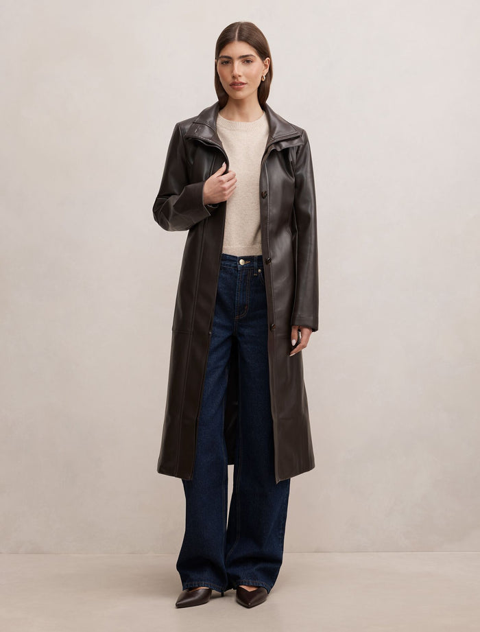 Bonnie Pu Funnel Trench Coat Forever New