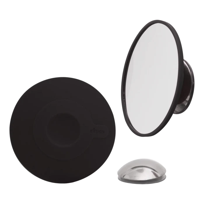 Bosign AirMirror speil med sugekopp Sort