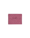 BOW TIE LAPTOP CASE 13" PINK BURGUNDY GINGHAM
