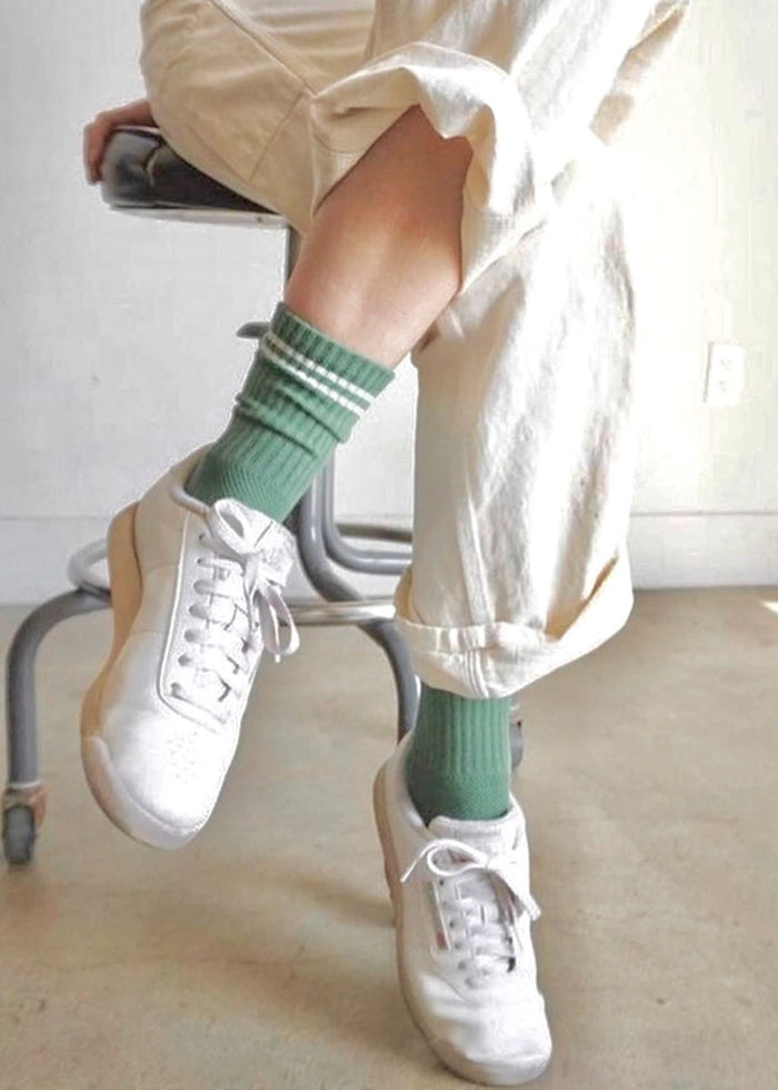 Boyfriend Socks - Meadow