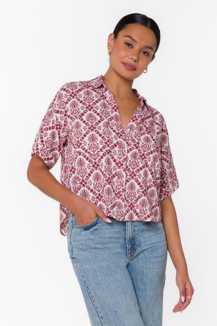 Brandon Paradise Tile Shirt