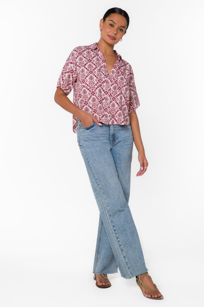 Brandon Paradise Tile Shirt
