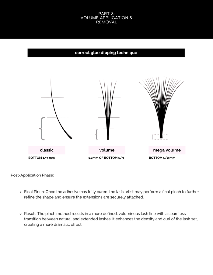 Bratty Volume: Mastering the Art of Volume Lashes Ebook 2