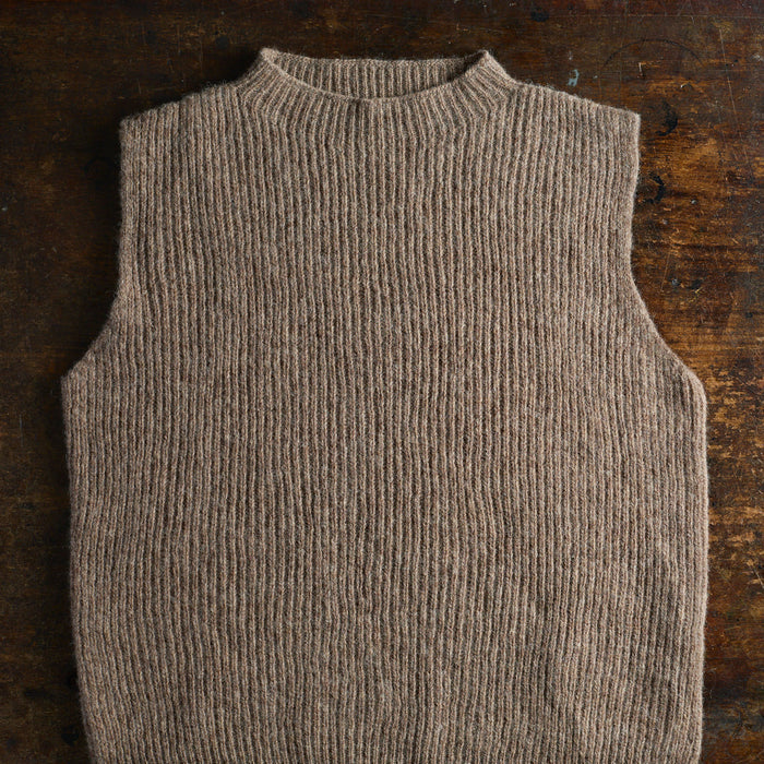 Breeze Women’s Vest - Lambswool - Mouse