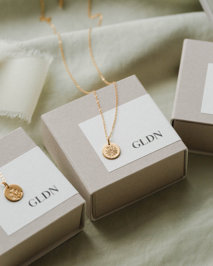 Bridesmaid Flora Necklace Set