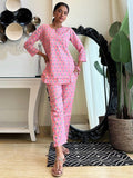Bright Pink Booti Lounge Set