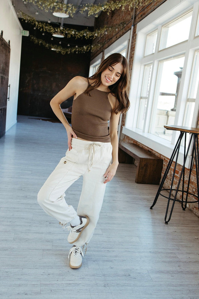 Brighter Days Cargo Pants - FINAL SALE