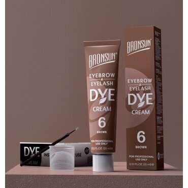 Bronsun Eyelash & Eyebrow Cream Dye