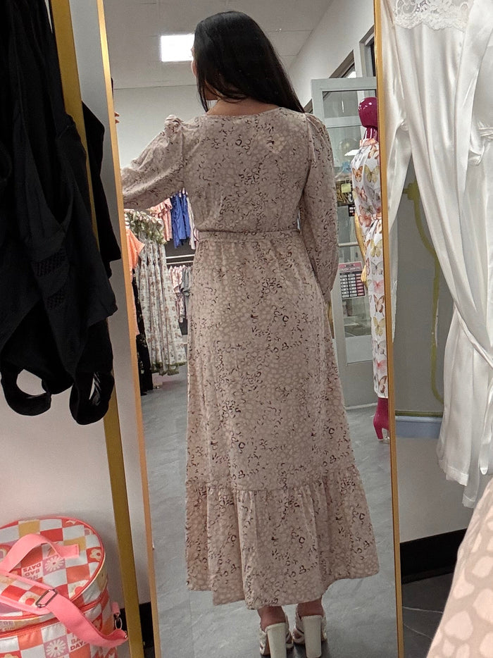 Bubble Maxi Dress - Leopard - Intimate Whispers