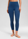 CRZ YOGA Women's Yoga Lounge High Rise Butterluxe Yoga Leggings 23'' French Navy