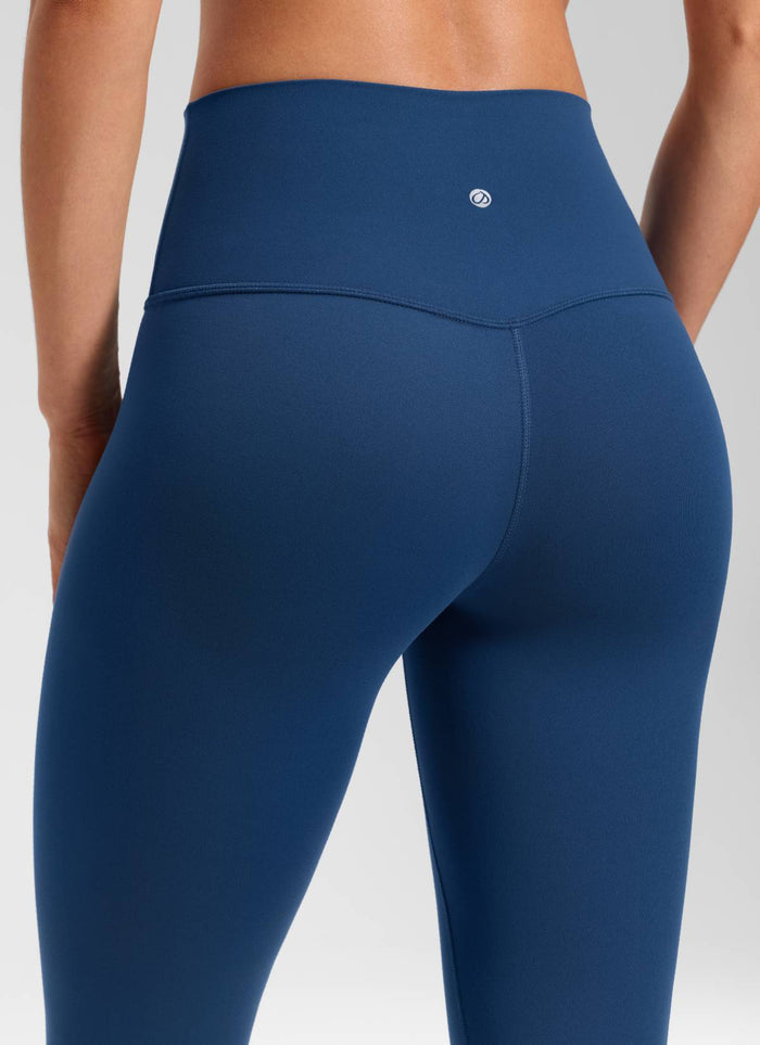 CRZ YOGA Women's Yoga Lounge High Rise Butterluxe Yoga Leggings 23'' French Navy