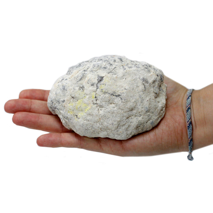 Earthstore® Calcite Selenite Quartz Split Cracked Geodes - 10-16 cm