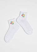 California Icons Ruffle Sock