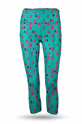Flamboyance capri leggings