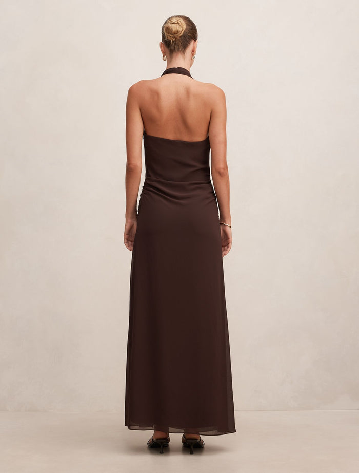 Cartia Wrap Maxi Dress Forever New