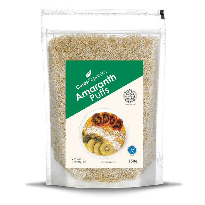 Ceres Organics Amaranth Puffs - 150g - L'Organic