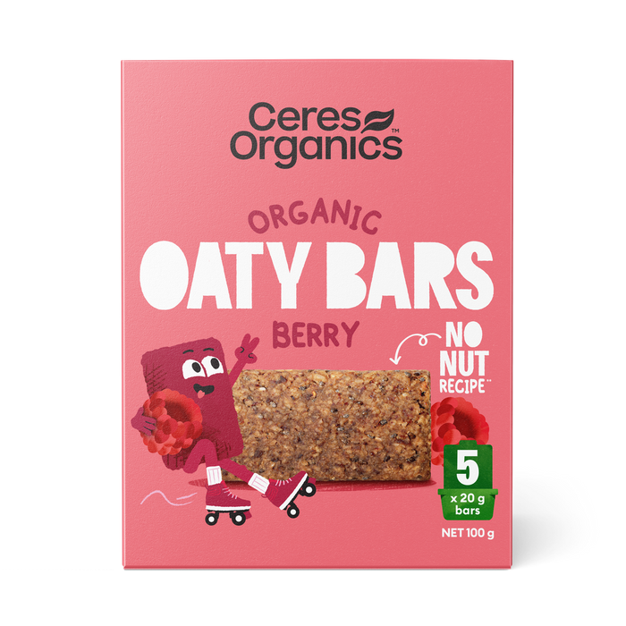 Ceres Organics Oaty Bars Berry - 5 x 20g - L'Organic