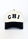 Chi 2-Tone Baseball Cap - Black